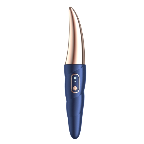 

1606 Conch Shape Eyelash Curler USB Charging Eyelash Heating Curling Instrument(Prussian Blue)