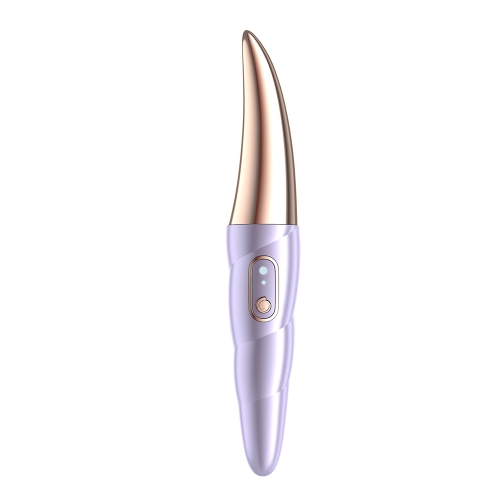 

1606 Conch Shape Eyelash Curler USB Charging Eyelash Heating Curling Instrument(Grape Purple)