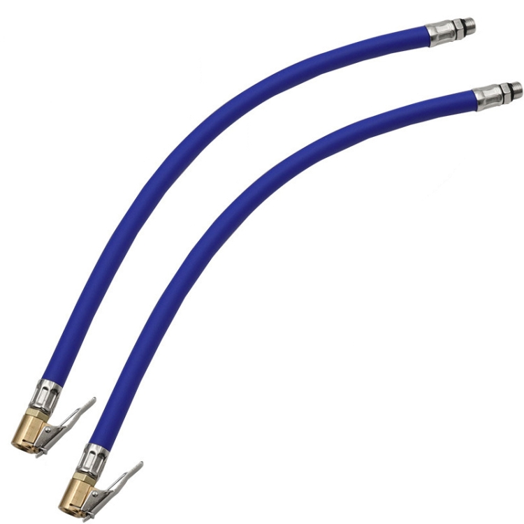 

2 PCS Bicycle Car Tire Rubber Tube Pump Nozzle, Specification: 9.5mm Blue
