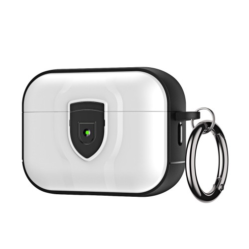 

For AirPods Pro 2 TPU + PC Full Wrap Type Protection Case Cover(White)