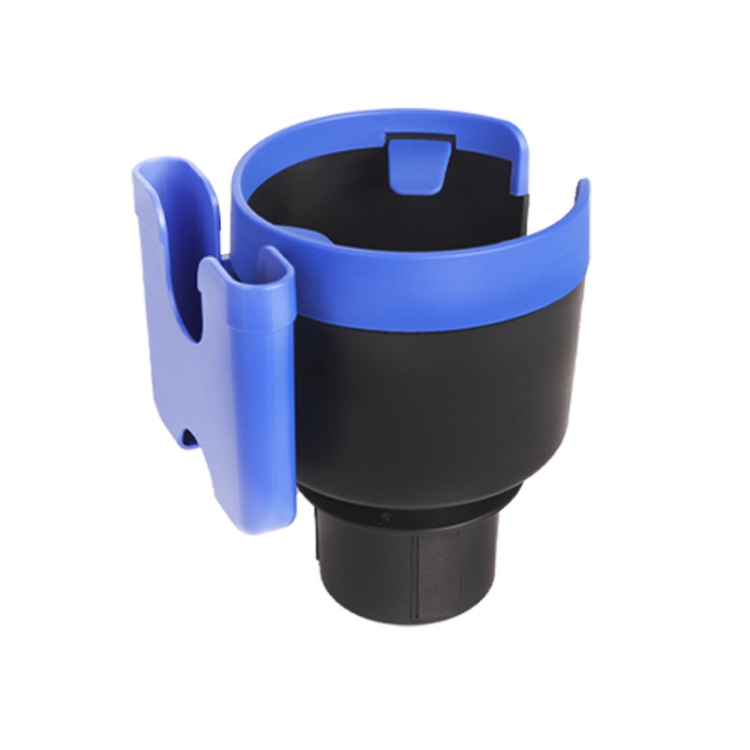 

2 In 1 Multifunctional Car Retractable Cup Holder Mobile Phone Holder(Blue)