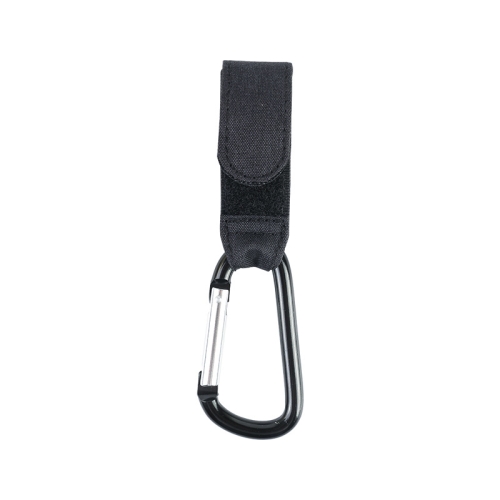 

5 PCS Stroller Wear-Resistant Non-Slip Aluminium Climbing Buckle Hooks(Black Snowflake)