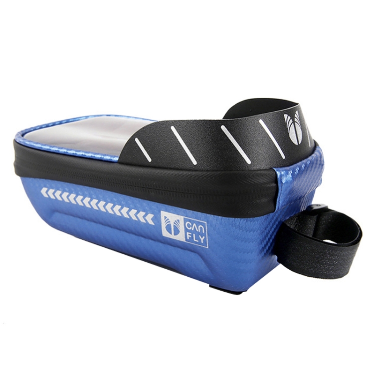

YIPINU QHEV-2 Mountain Bike EVA Hardshell Touch-Screen Waterproof Handlebar Bag(Blue)