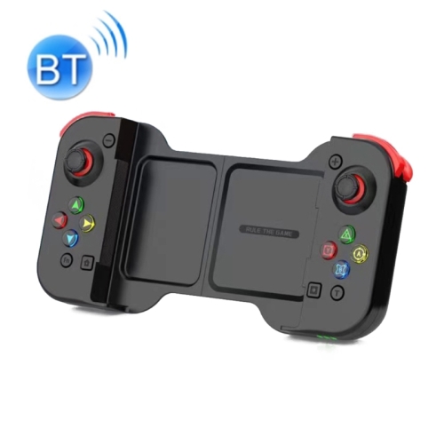D5 Wireless Bluetooth Game Controller จอยสติ๊กสำหรับ IOS/Android สำหรับ SWITCH/PS3/PS4 (สีดำ)