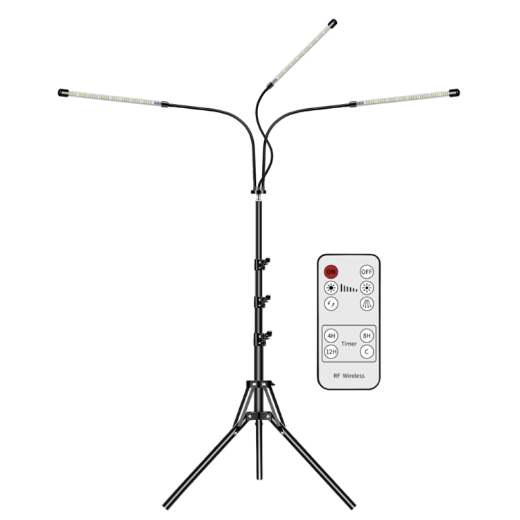 

LED Long Strip Plant Fill Light Remote Dimmable Plant Grow Light, Style: E2 Tripod 3 Head