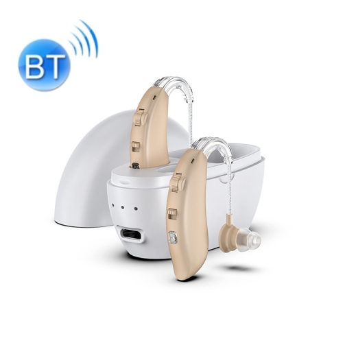 

GM-301 Hearing Aid Rechargeable Sound Amplifier,Spec: With Charging Pod Skin Color+White