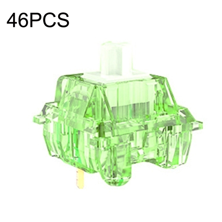 

46PCS Ajazz Kiwi Fruit Shaft DIY Mechanical Keyboard Shaft Body With Lubrication