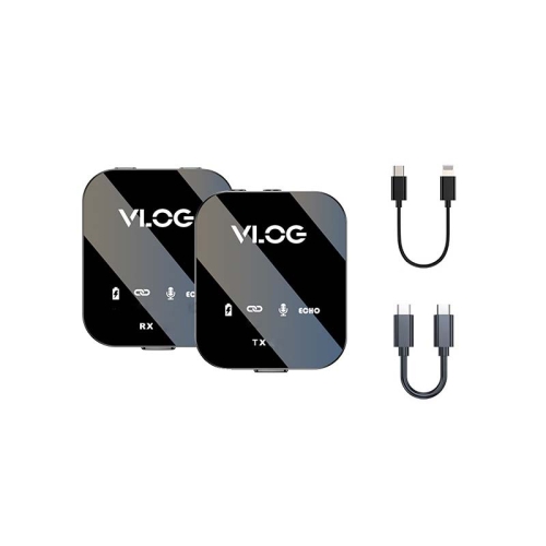 

M18 Wireless Microphone Collar Clip Recording Equipment, Style: 1 In 1 Type-C+8Pin