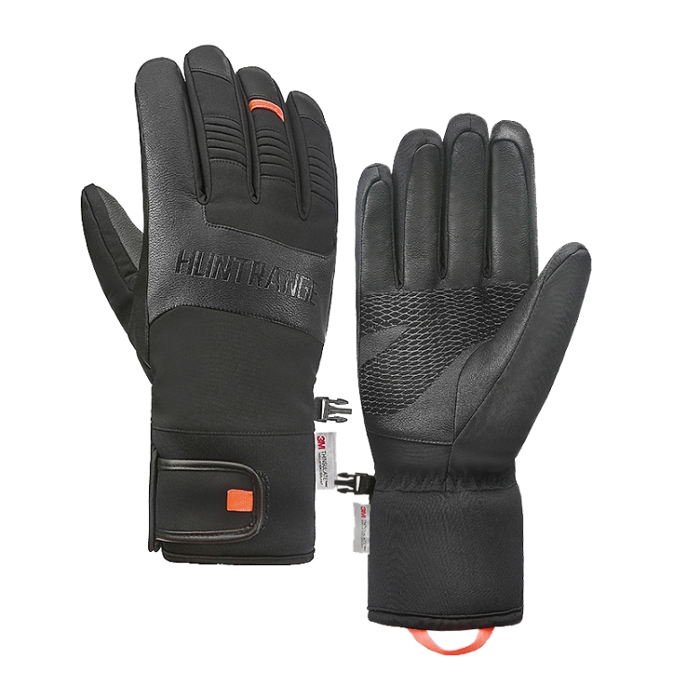 

HUNTRANGE A055 Waterproof Riding Sports Touch Screen Keep Warm Gloves, Size: M(Black)