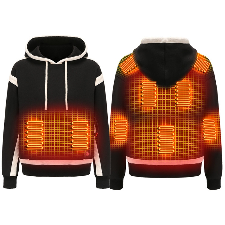 Gilet Chauffant Intelligent Yolimok - Homme/Femme, Sans Manches, à Capuche - Pour Ski, Moto, Travail En Extérieur - 9