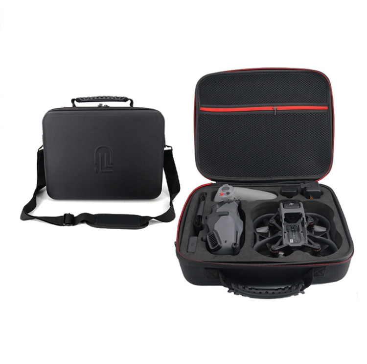 

For DJI Avata Lightweight Drone Bag Handheld Crossbody Bag Storage Bag(Black)