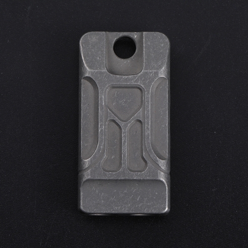 

KS007A Titanium Alloy Whistle Dual Tube High Frequency Motion Survival Whistle(Stonewash)