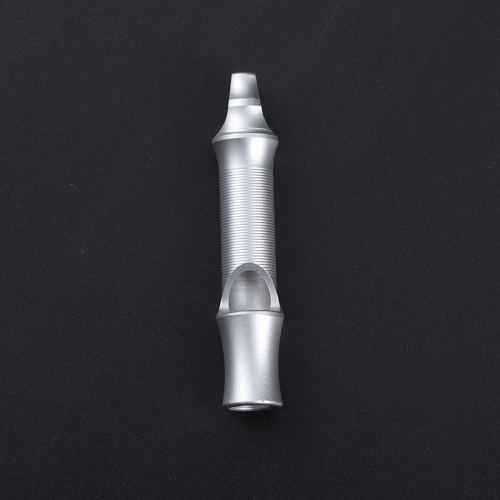 

KS001 Aluminum Alloy Single Tube Adventure Survival Emergency High Frequency Whistle(Silver)