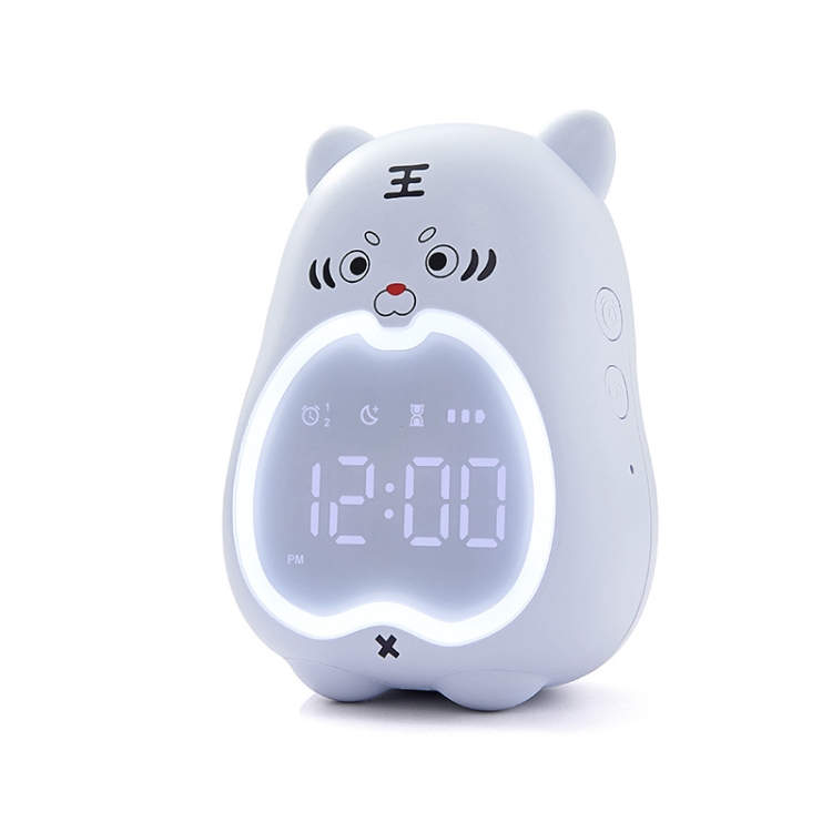 

Learning Electronic Alarm Clock Children Night Light(Blue)