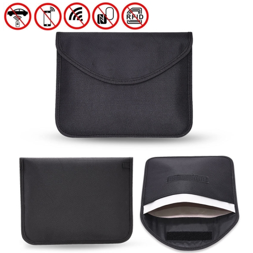 

Cell Phone Tablet Signal Shielding Bag RFID Anti-Radiation Case 23.5 x 18cm