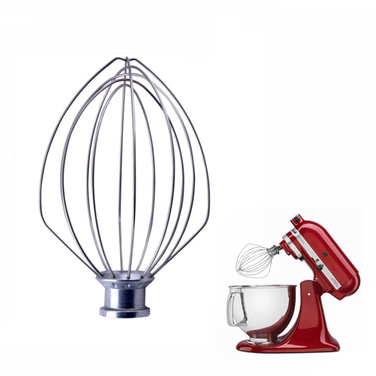 

For KitchenAid Stand Mixer 6QT Whip Whisk Stainless Steel Accessories