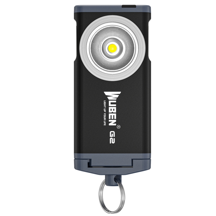 

WUBEN G2 Strong Light LED Flashlight USB Outdoor Campers And Household Super Bright Key Chain Light(Black)