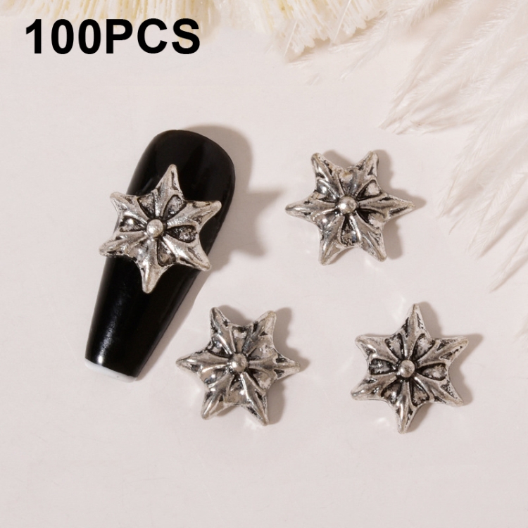 

H657 100pcs Nail Crocodile Vintage Alloy Jewelry Nail Metal Accessories