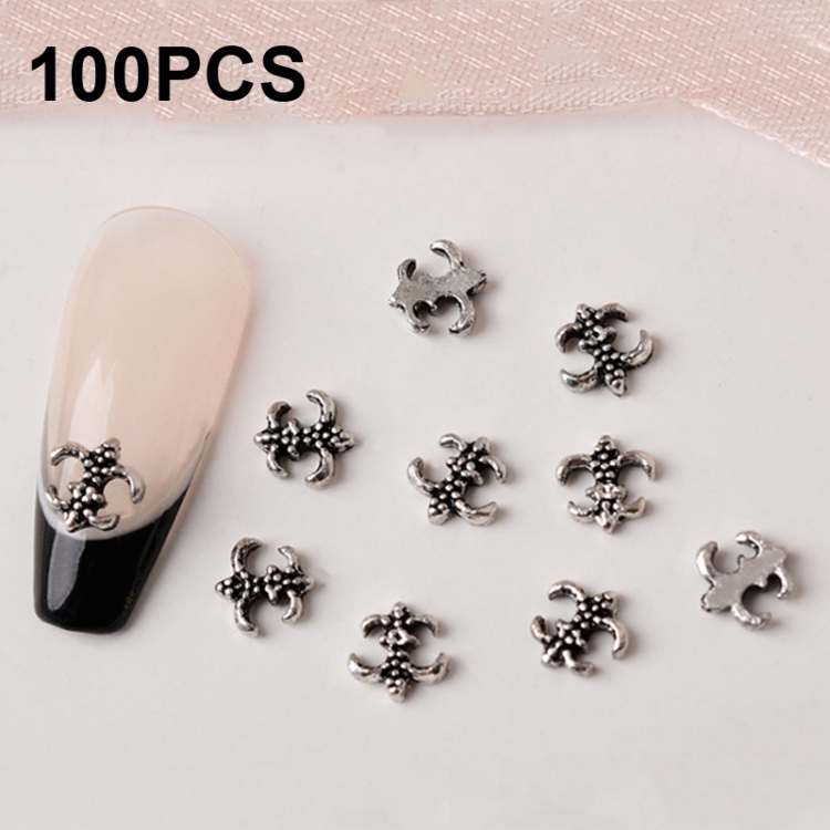 

H813 100pcs Nail Crocodile Vintage Alloy Jewelry Nail Metal Accessories