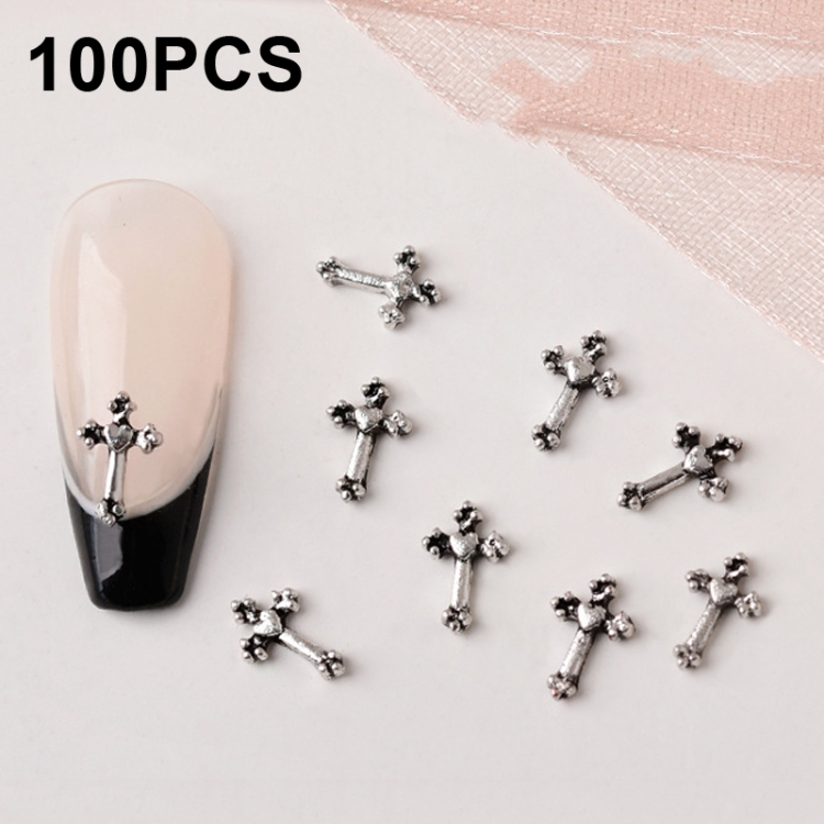 

H822 100pcs Nail Crocodile Vintage Alloy Jewelry Nail Metal Accessories