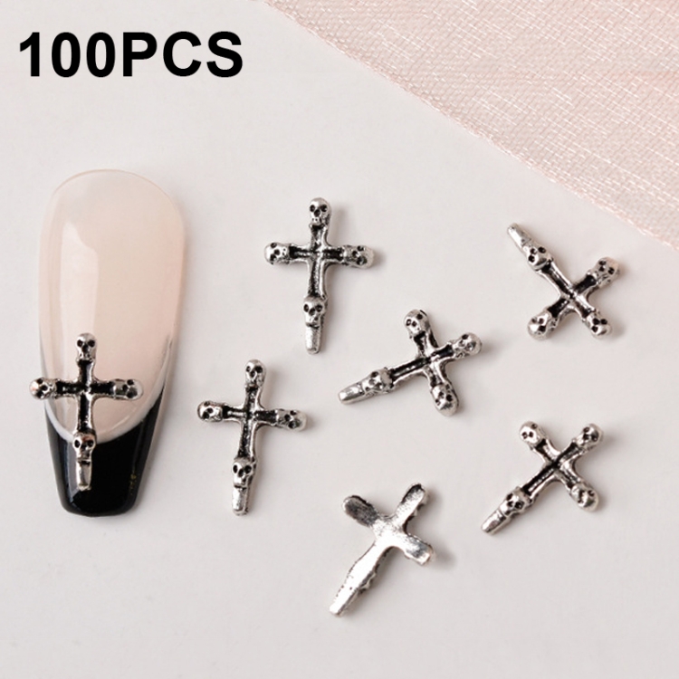

H827 100pcs Nail Crocodile Vintage Alloy Jewelry Nail Metal Accessories