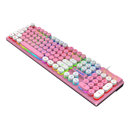 K-Snake K4 104 Keys Glowing Game Wired Mechanical Keyboard, Cable ...