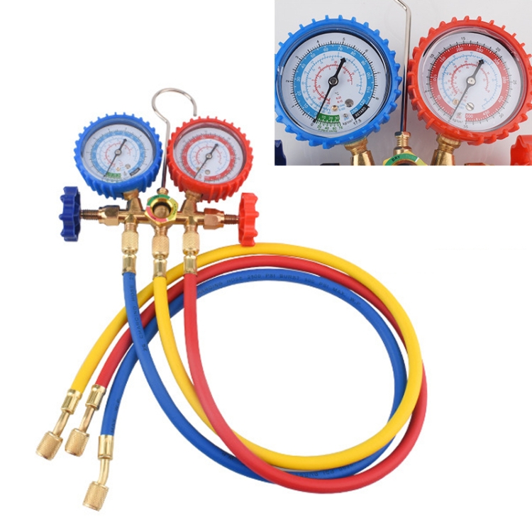 

Car Air Conditioning Refrigeration Fluoridation Double Meter Valve(B)