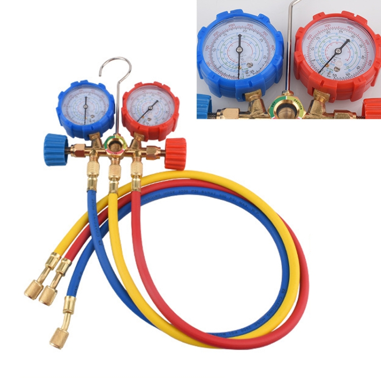 

Car Air Conditioning Refrigeration Fluoridation Double Meter Valve(C)