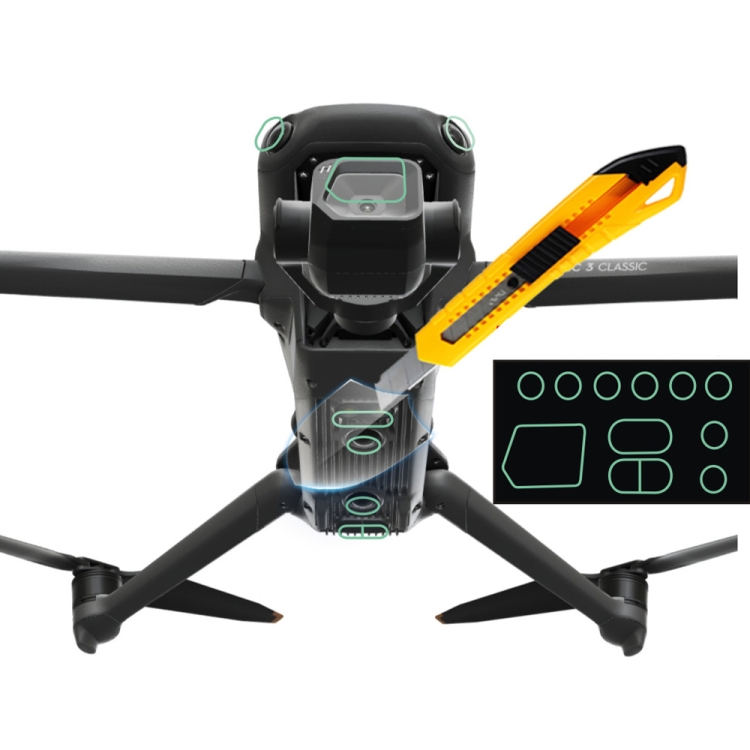 

For DJI Mavic 3 Classic Protective Film Sensor Membrane