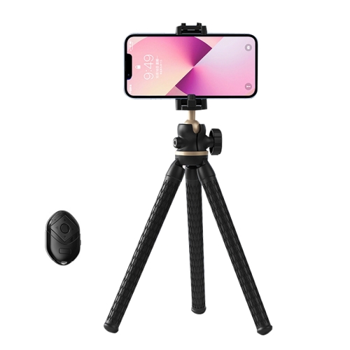 

SSKY ST01 Outdoor Shooting Portable Phone Live Octopus Tripod Holder, Style: Stand+Remote Control