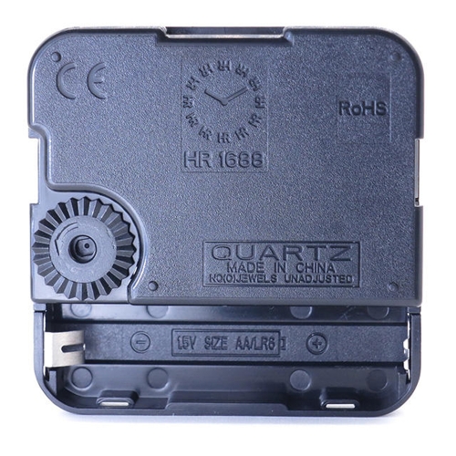 

2 PCS HR1688 Quartz Clock Mechanism Movement,Spec: 20mm/ 11.7mm