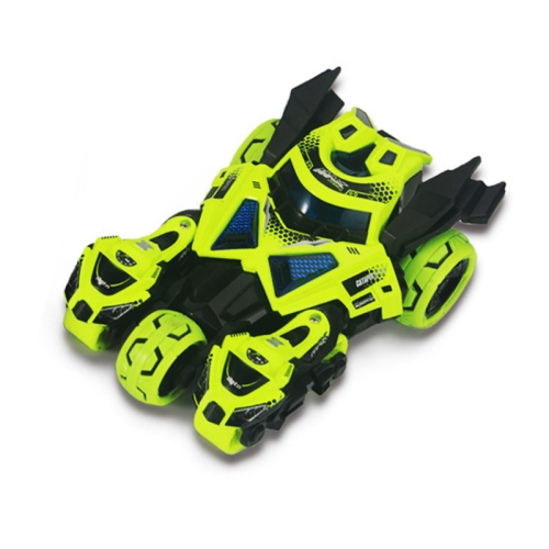 

3 in 1 Alloy Catapult Car Model With Lights And Music(Yellow)