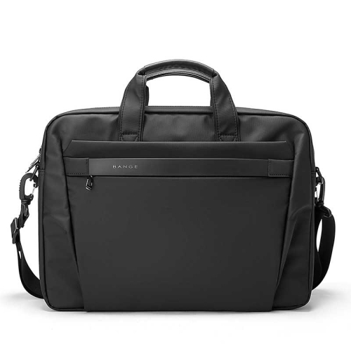 

BANGE BG-2558 Large-capacity Waterproof and Wear-resistant Laptop Handbag, Size: L (Black)