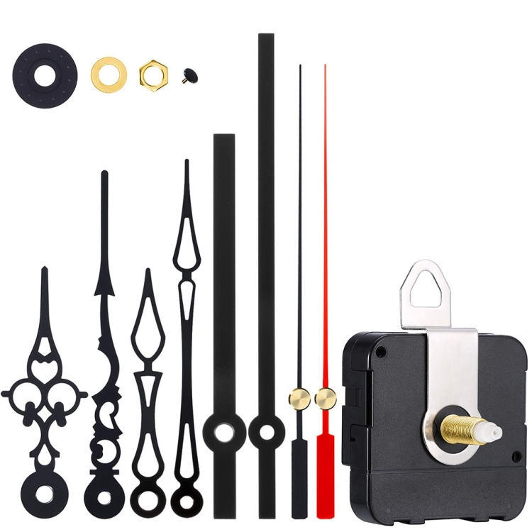 

Shaft Length 17mm Quartz Clock Movement + 3 Sets Hands DIY Kit