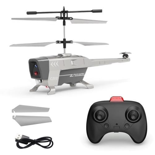 HeiFeng CZ02 Obstacle Avoidance Remote Control Aircraft, Color: 3.5CH Silver