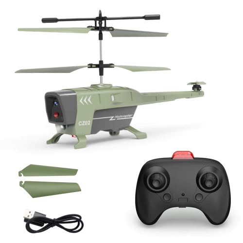 HeiFeng CZ02 Obstacle Avoidance Remote Control Aircraft, Color: 3.5CH Green