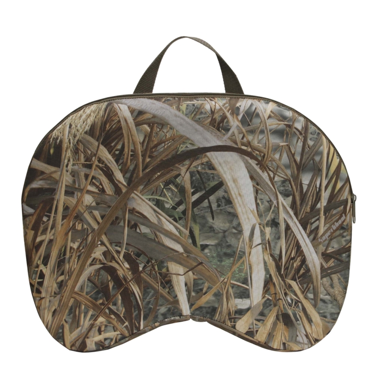 

Camouflage Shaped Portable Camping Thickened Cushion, Size: 40x29x7cm(New Reed)