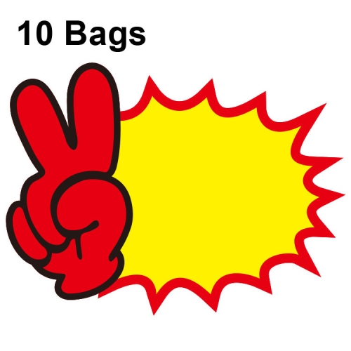 

XD-511 10 bags 25x19cm Explosion Sticker Product Price Tag Supermarket Price Label