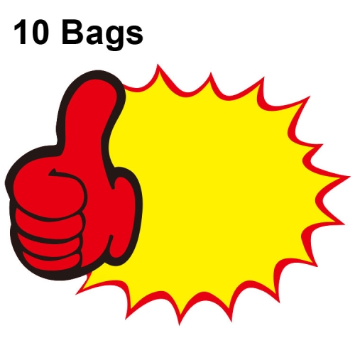 

XD-541 10 bags 25x19cm Explosion Sticker Product Price Tag Supermarket Price Label