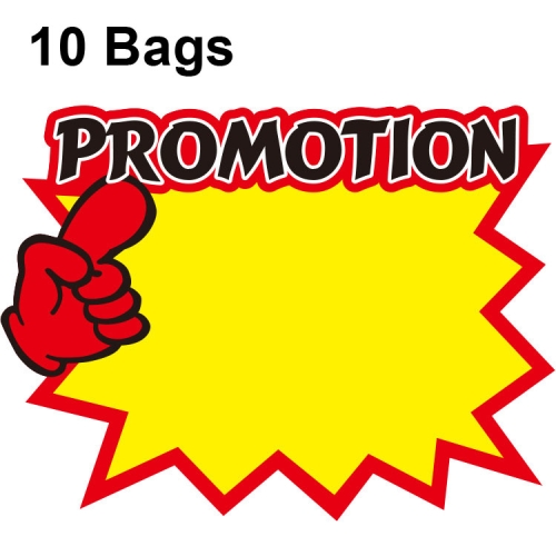 

WM207 10 bags 21x15cm Explosion Sticker Product Price Tag Supermarket Price Label