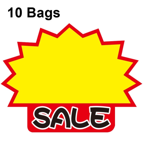 

WM-302 10 bags 9x7cm Explosion Sticker Product Price Tag Supermarket Price Label