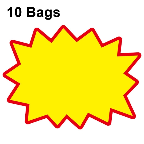 

WM-314 10 bags 9x7cm Explosion Sticker Product Price Tag Supermarket Price Label