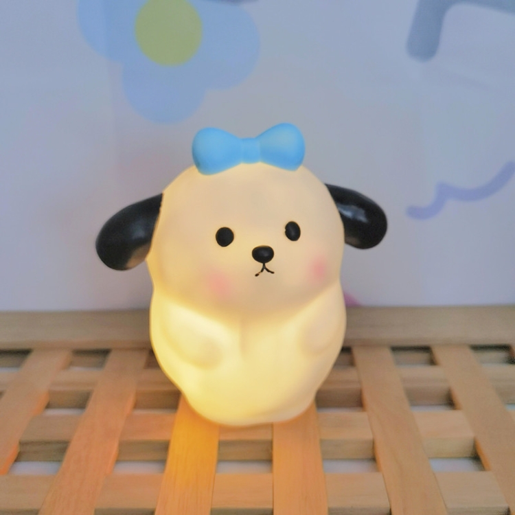 

KTX-352 Cartoon Animal Shape Atmosphere Lamp Desktop Decoration LED Night Light, Spec: Blue Fat Rat