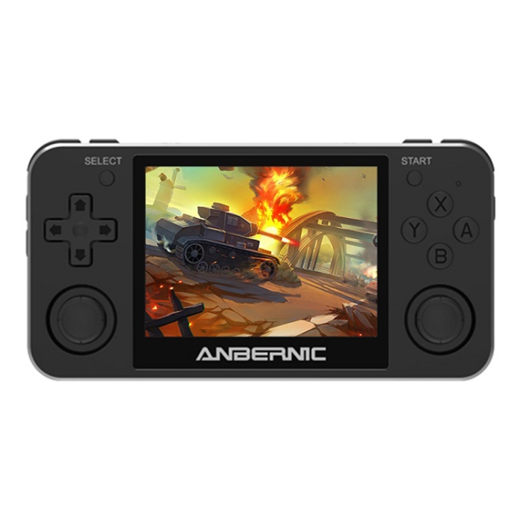 

RG351MP NDS Arcade HD Retro Handheld Game Console, Memory: 16G+64G(Black)