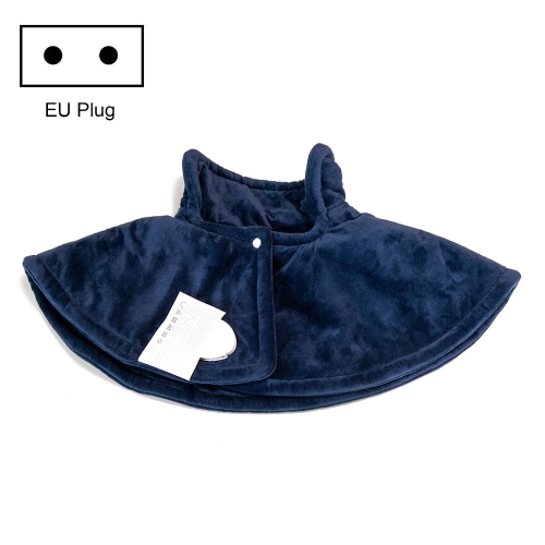 

Graphene Heated Flannel Shoulder Pad, Specification: EU Plug(Blue)