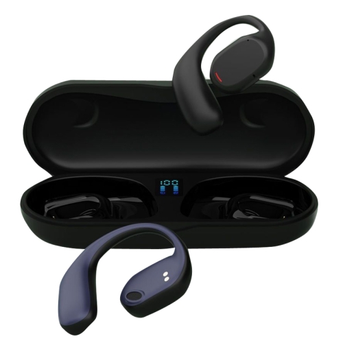 

JS270 Wireless Bluetooth Headset Hanging Ear Business Sports Earphone(Black)