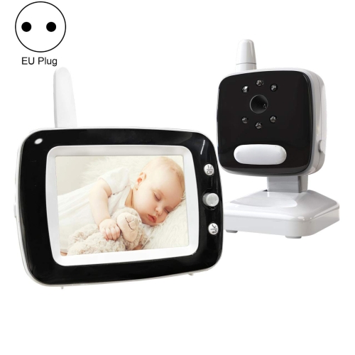 

BM35Q 3.5 Inch Wireless Baby Monitor Camera Temperature Monitor 2 Way Audio Night Vision EU Plug