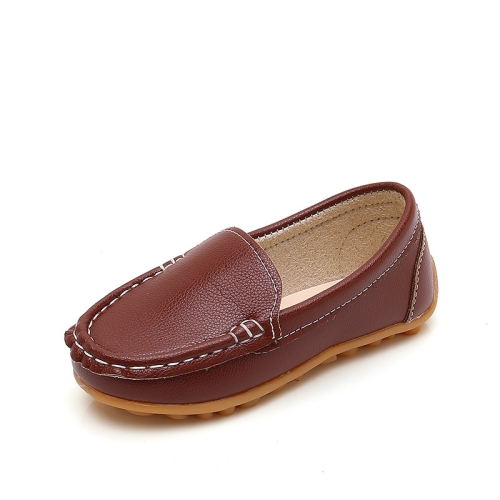 

2850 Anti-Slip Dance Bean Shoes Home Children Shoes, Size: 38(Brown)
