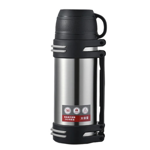 

JunHeng JH-6096 Stainless Steel Insulation Pot Travel Car Water Cup, Capacity: 1200ml (Steel Color)