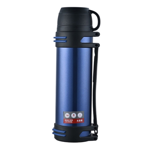 

JunHeng JH-6096 Stainless Steel Insulation Pot Travel Car Water Cup, Capacity: 1500ml (Blue)